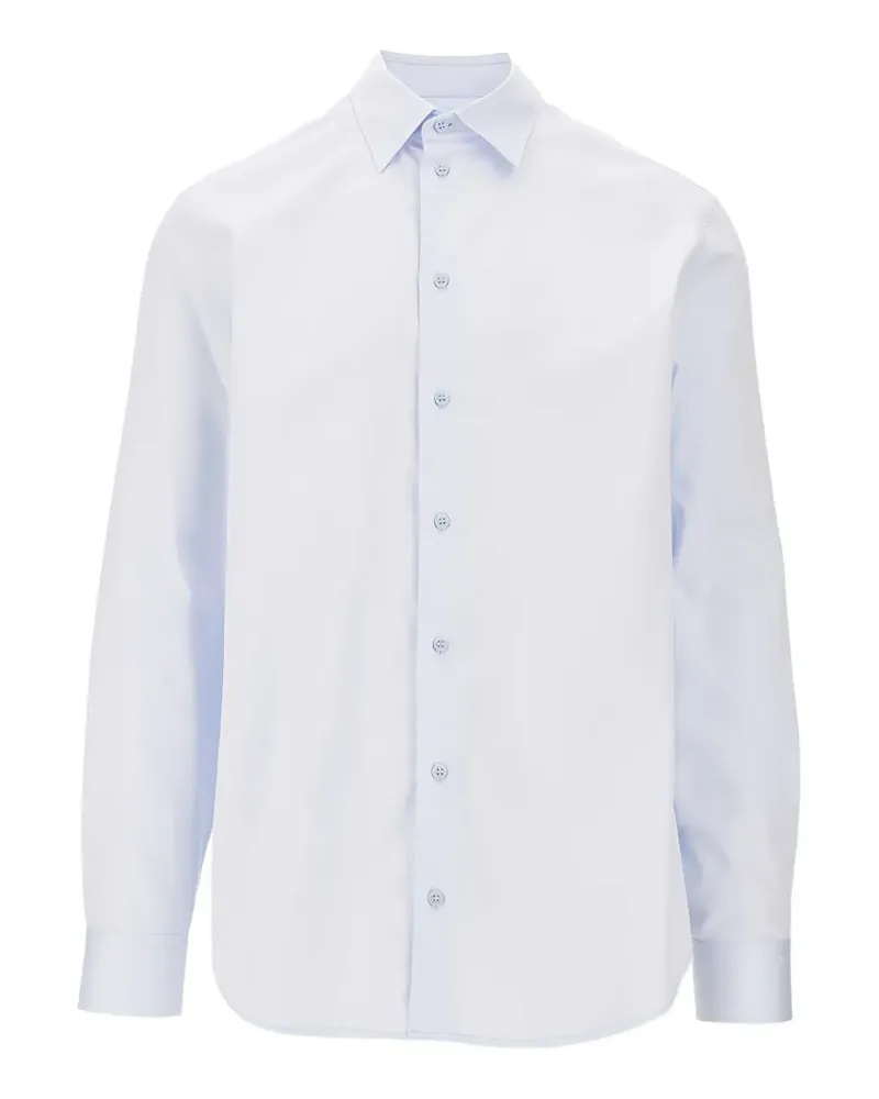 Emporio Armani Klassisches Hemd - Blau Blau
