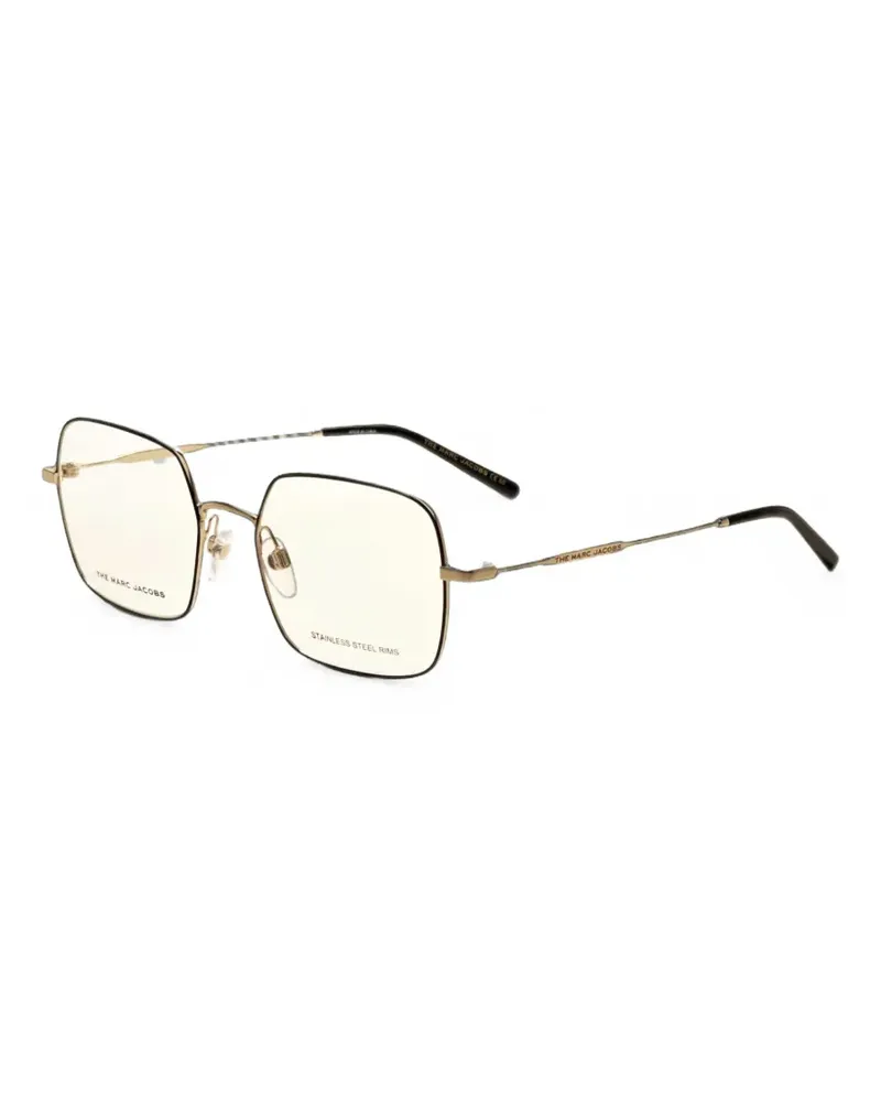 Marc Jacobs Brille mit eckigem Gestell - Gold Gold
