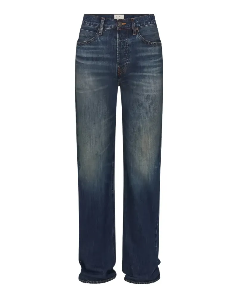 Frame Denim faded straight-leg jeans - Blau Blau