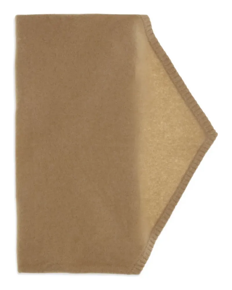 Madeleine Thompson Joanna triangle scarf - Nude Nude