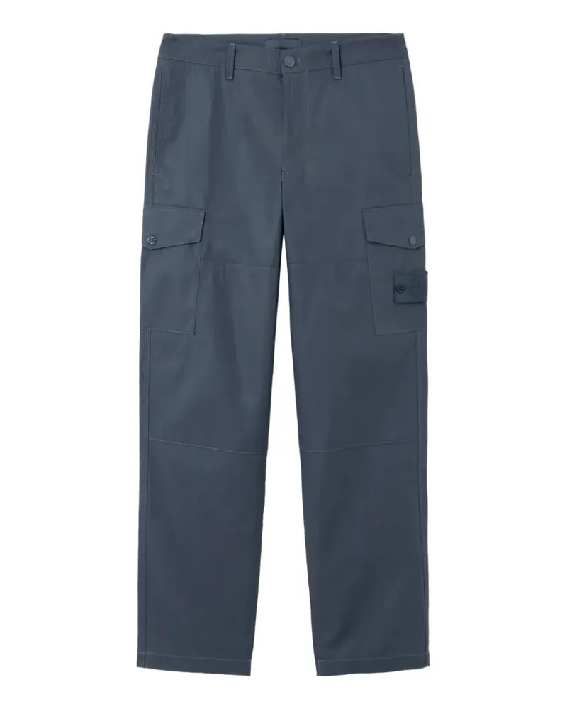 Stone Island Ghost canvas cargo pants - Blau Blau