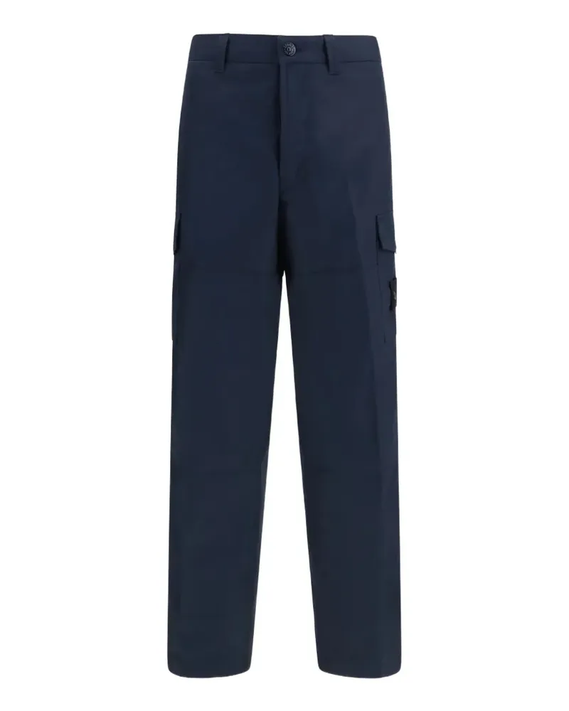 Stone Island Ghost Cargohose aus Canvas - Blau Blau