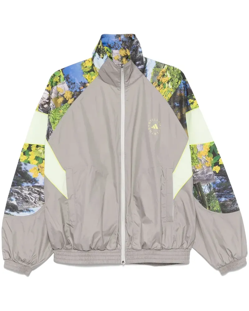 adidas Earth Collage Jacke - Grau Grau
