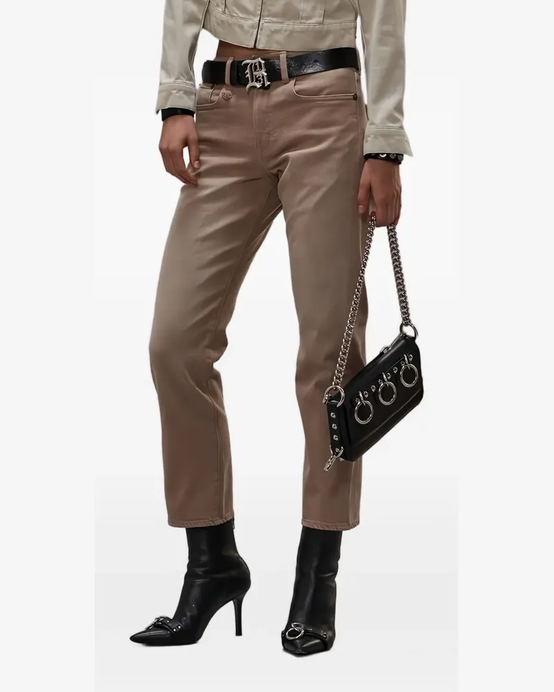 R13 Romeo five-pocket jeans - Braun Braun