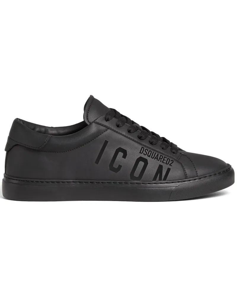 Dsquared2 Icon Sneakers - Schwarz Schwarz