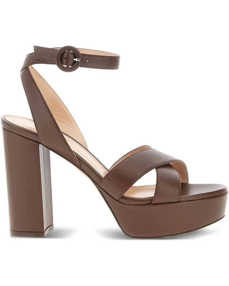 Gianvito Rossi Sabrina Sandalen 105mm - Braun Braun