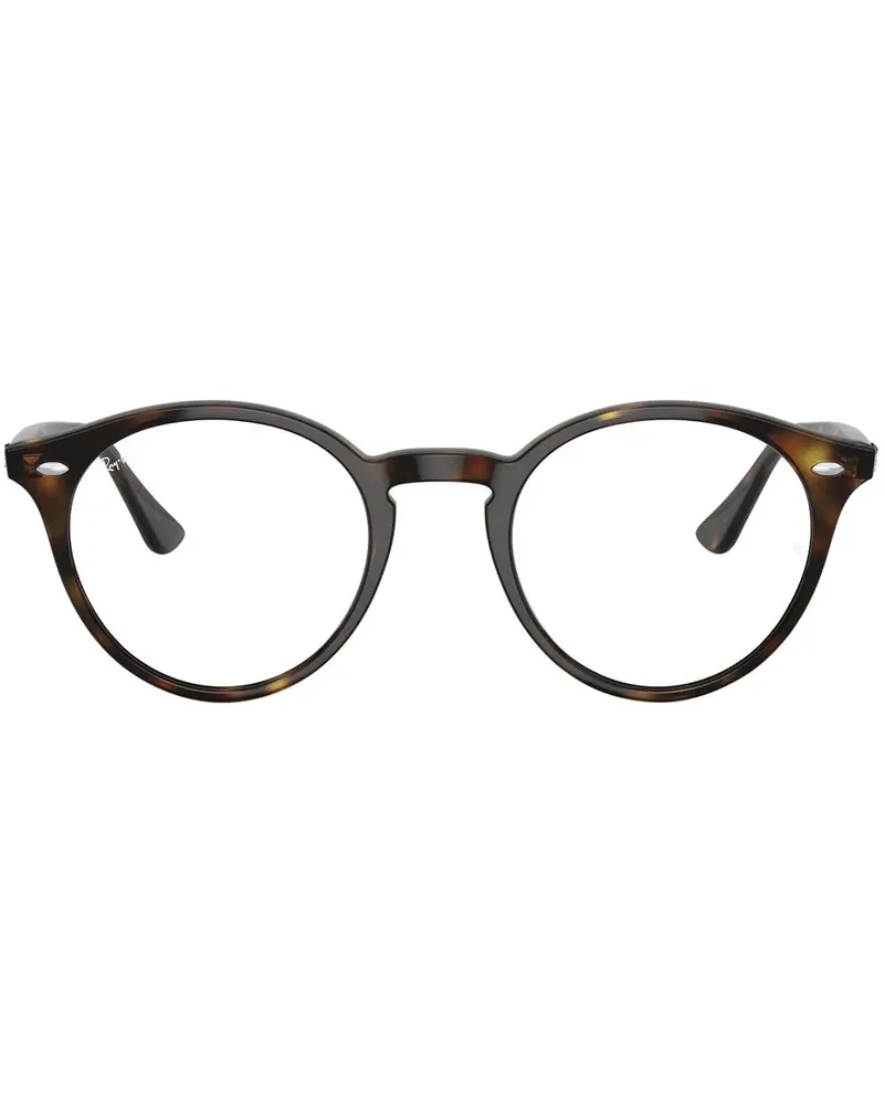 Ray Ban Brille mit rundem Gestell - Grün Grün