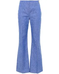 Câllas Milano Ausgestellte Lola High-Waist-Jeans Blau