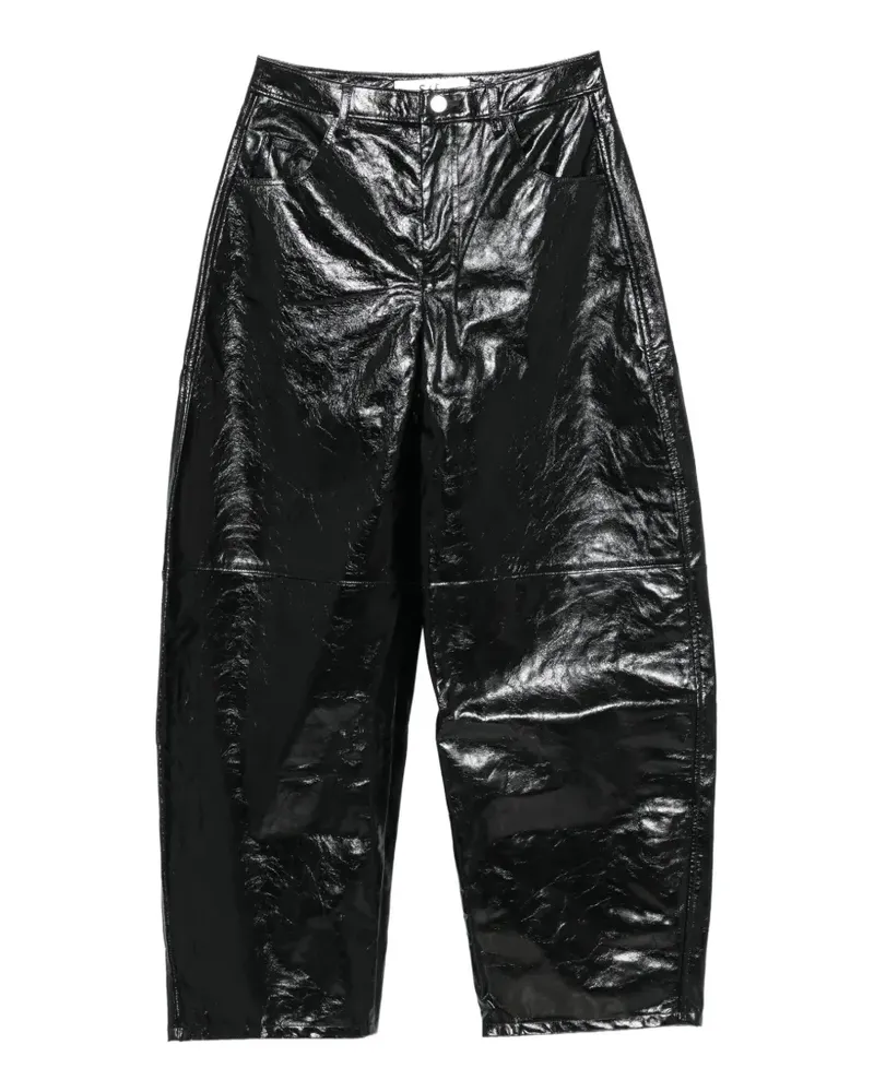 Séfr Soline leather trousers - Schwarz Schwarz