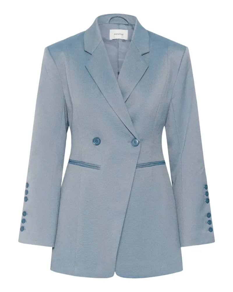Gestuz Wendi double-breasted blazer - Blau Blau