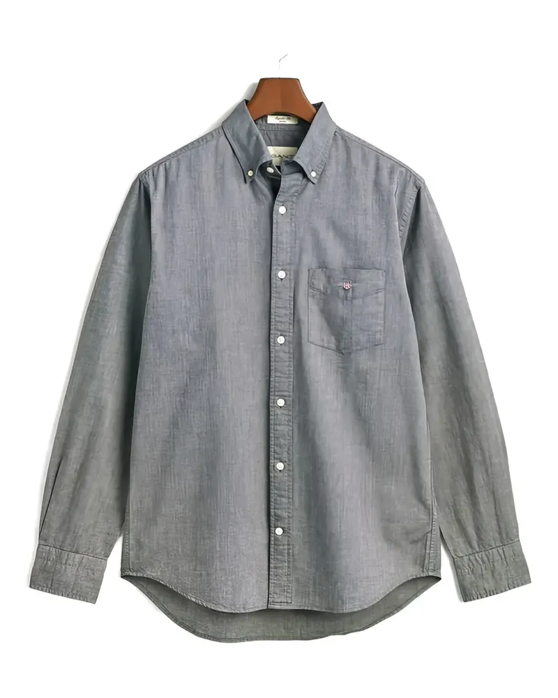 Gant button-fastening oxford shirt - Schwarz Schwarz