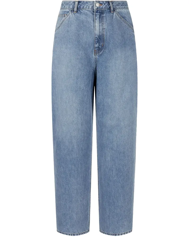 STUDIO TOMBOY Jeans mit weitem Bein - Blau Blau