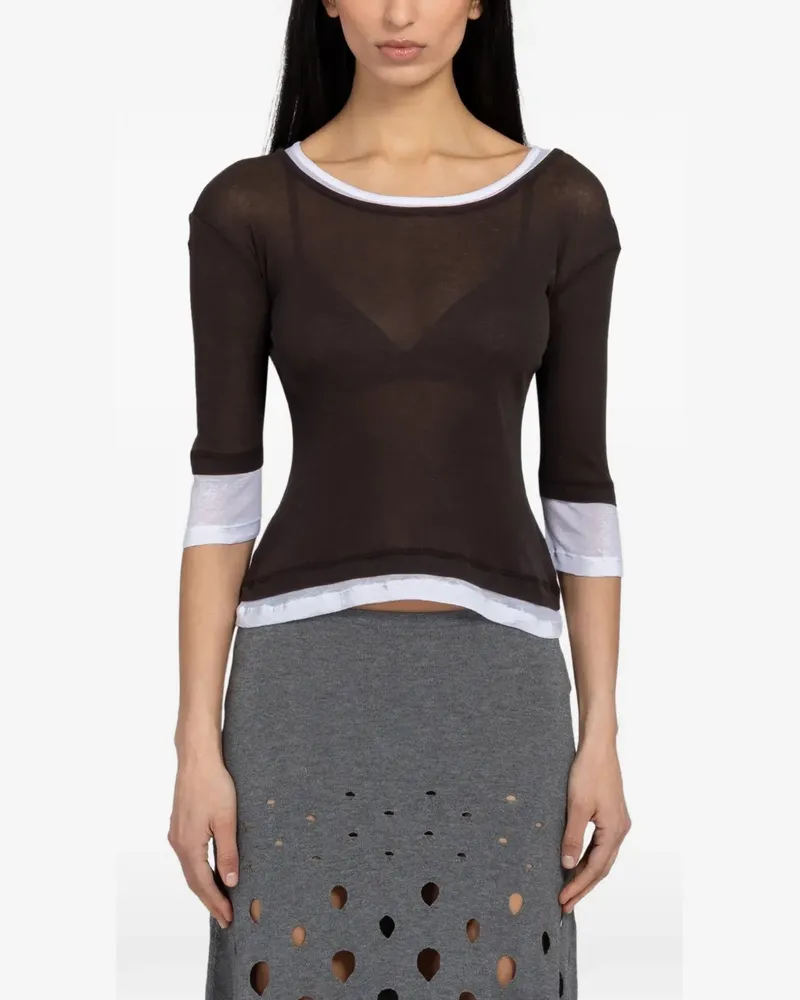 GIMAGUAS Gemma T-Shirt - Braun Braun