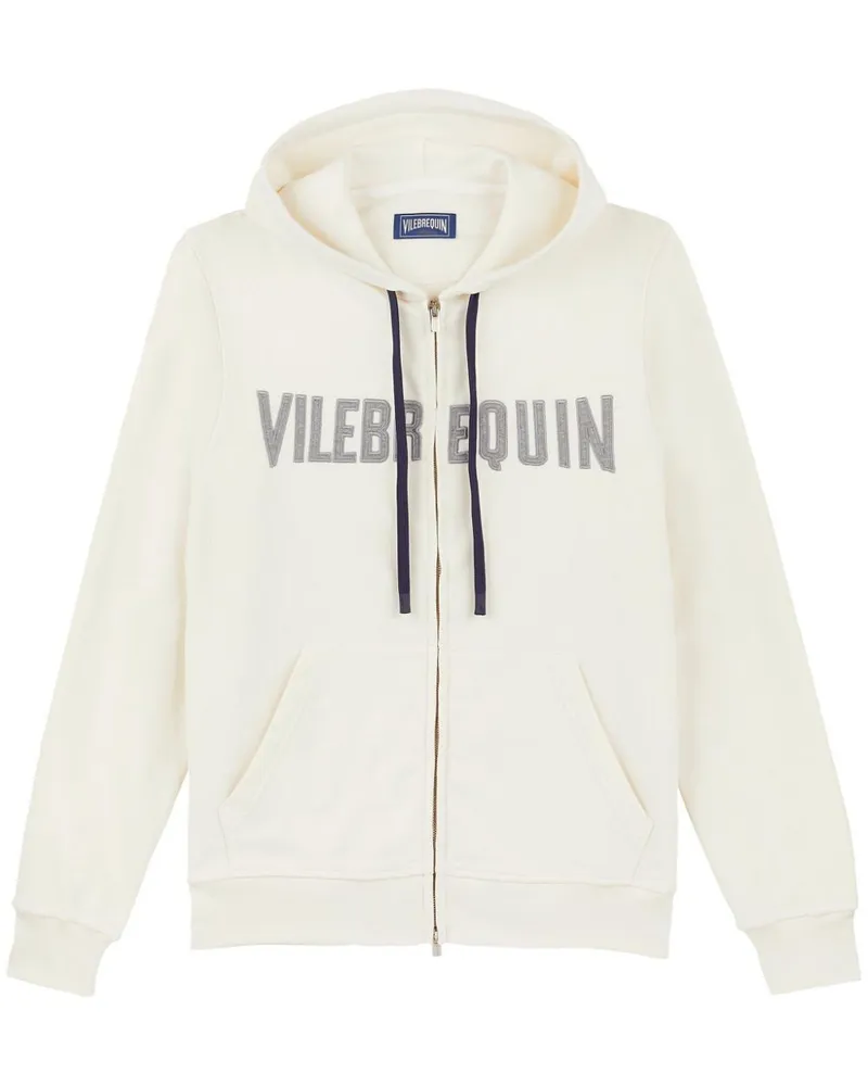 Vilebrequin Hoodie mit Logo - Weiß Weiß