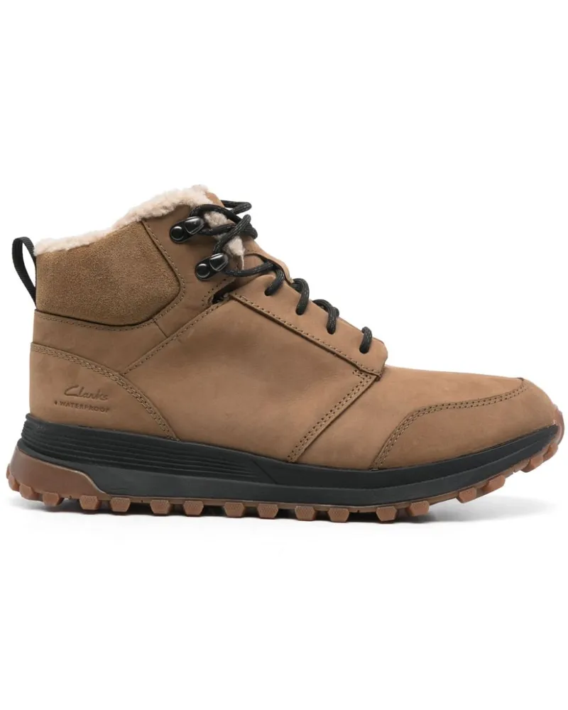 Clarks Trek Up Hiking Boots Braun