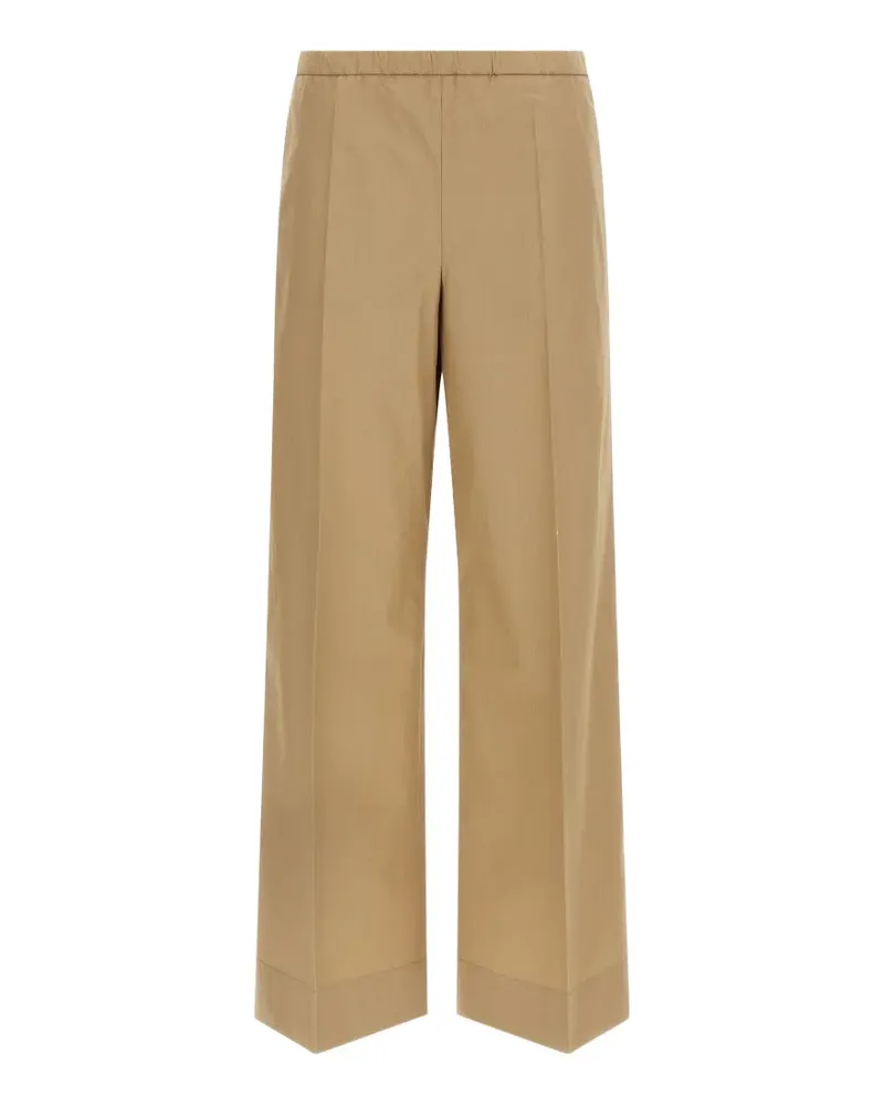 Moncler poplin trousers - Nude Nude