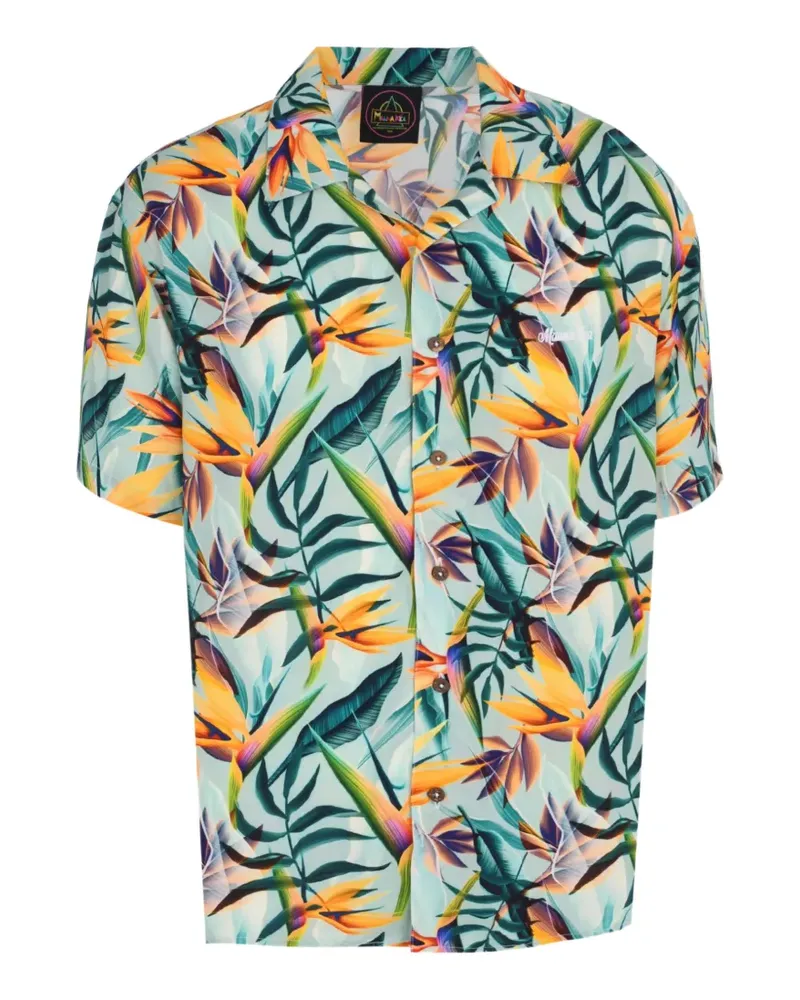 MAUNA KEA Hemd mit Print - Grün Grün