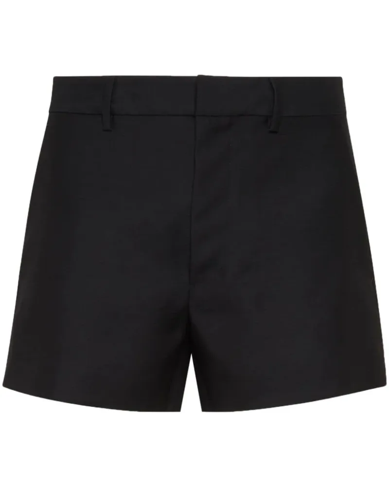 Dsquared2 Shorts mit Logo-Schild - Schwarz Schwarz