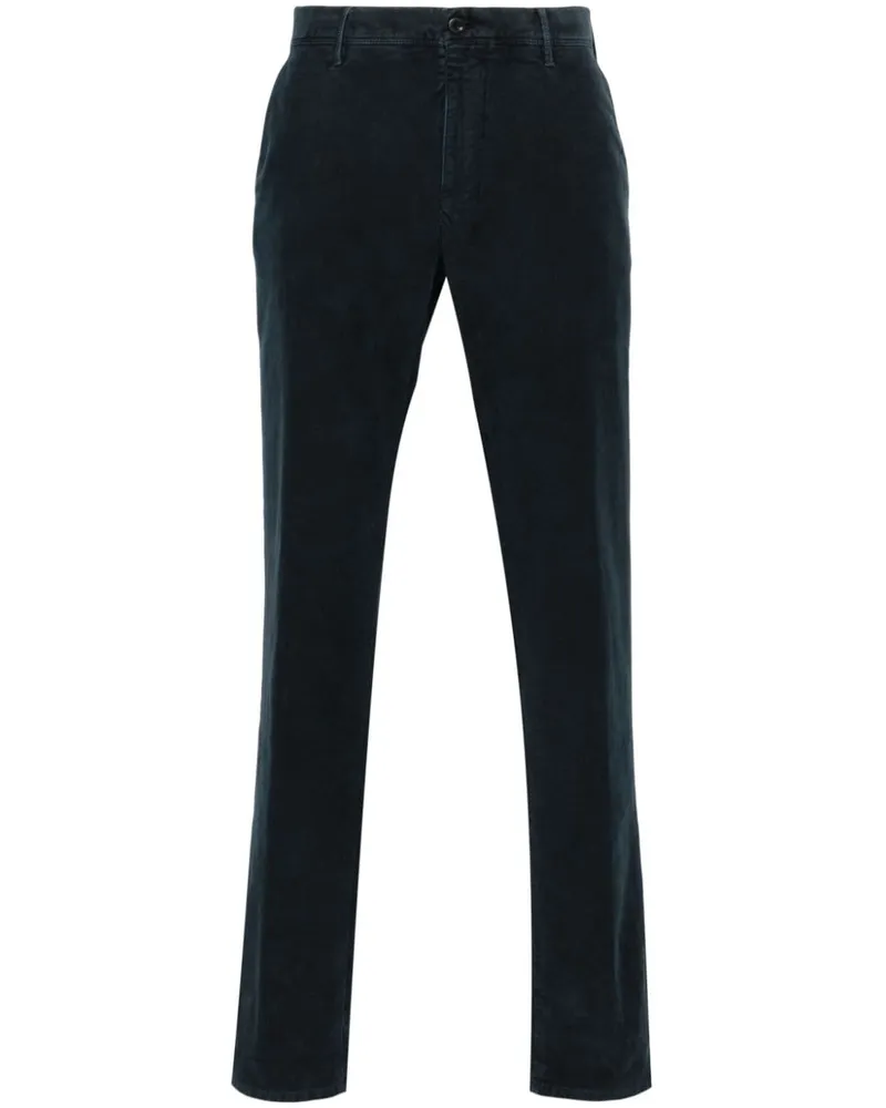 Incotex Chino mit schmalem Schnitt - Blau Blau