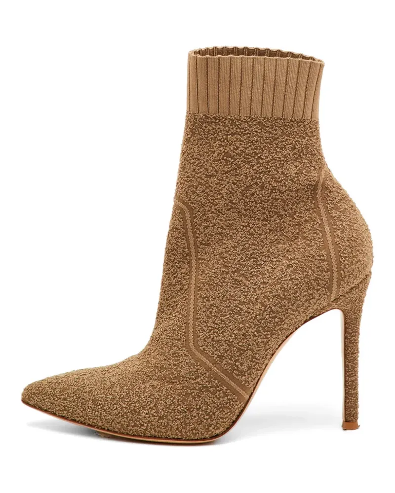 Gianvito Rossi Stiefel mit spitzer Kappe - Braun Braun