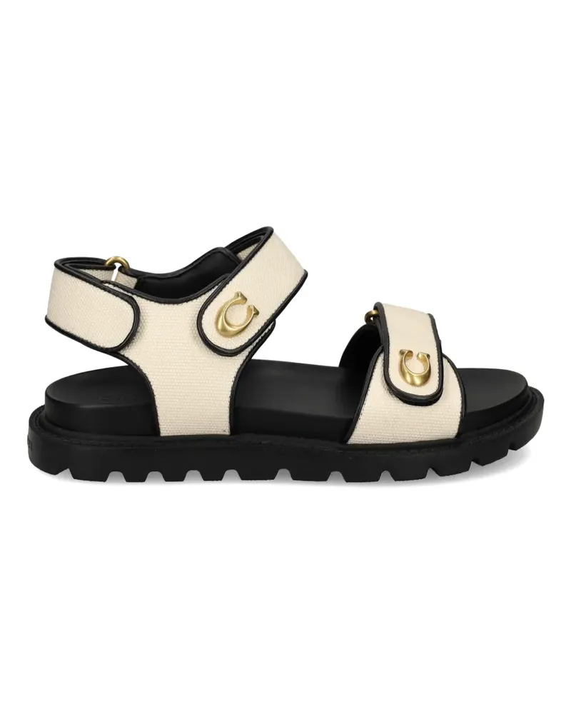 Coach Brynn logo sandals - Nude Nude