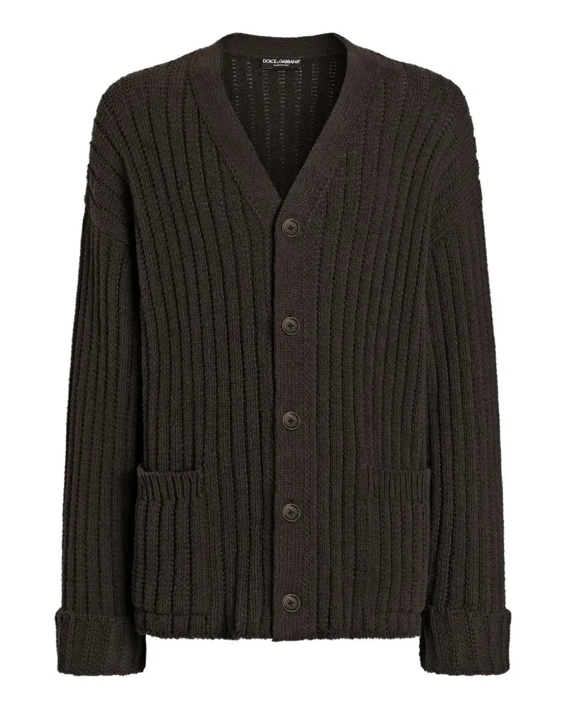 Dolce & Gabbana Klassischer Cardigan - Braun Braun