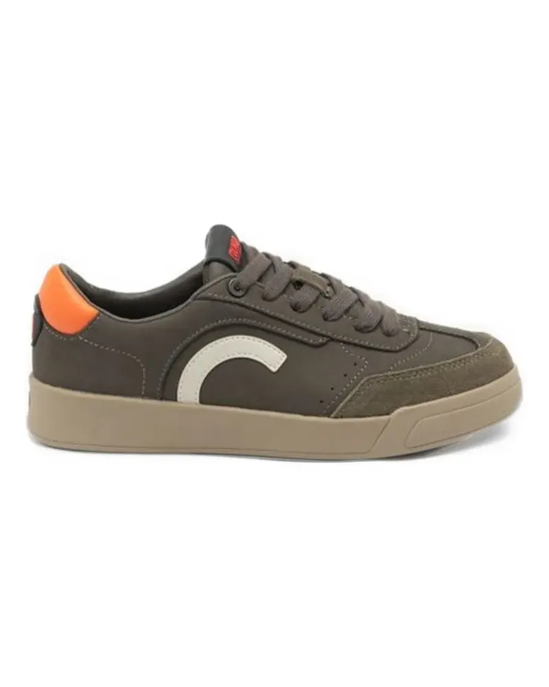 Colmar Match leather low-top sneakers - Braun Braun