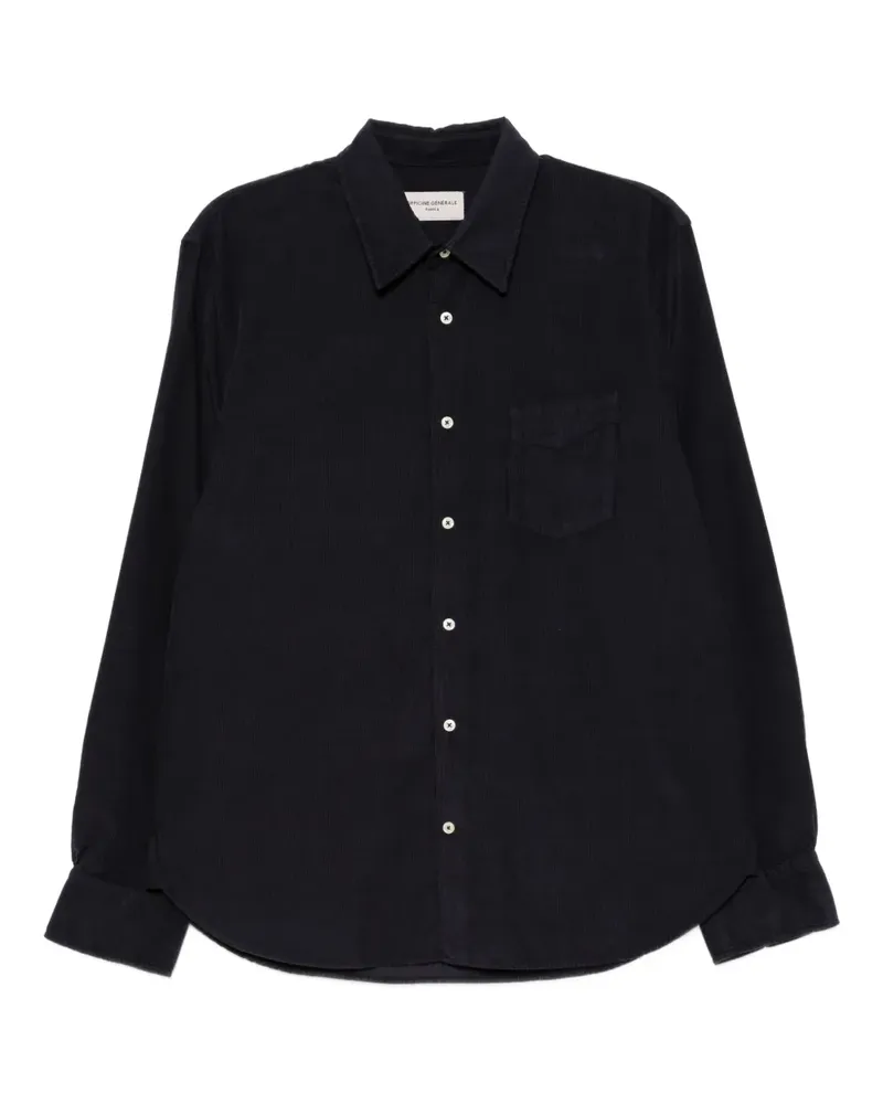 Officine Generale Benoit Hemd - Blau Blau