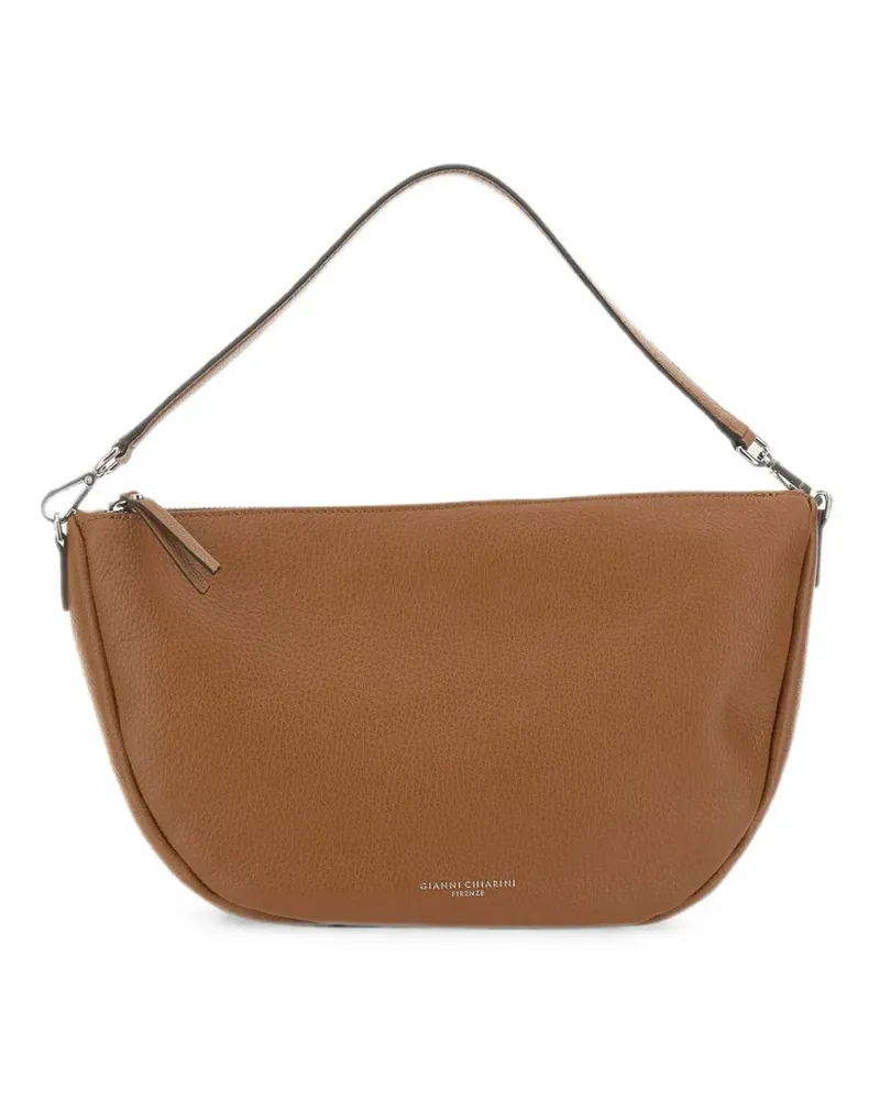 Gianni Chiarini Cleo grained-leather tote bag - Nude Nude