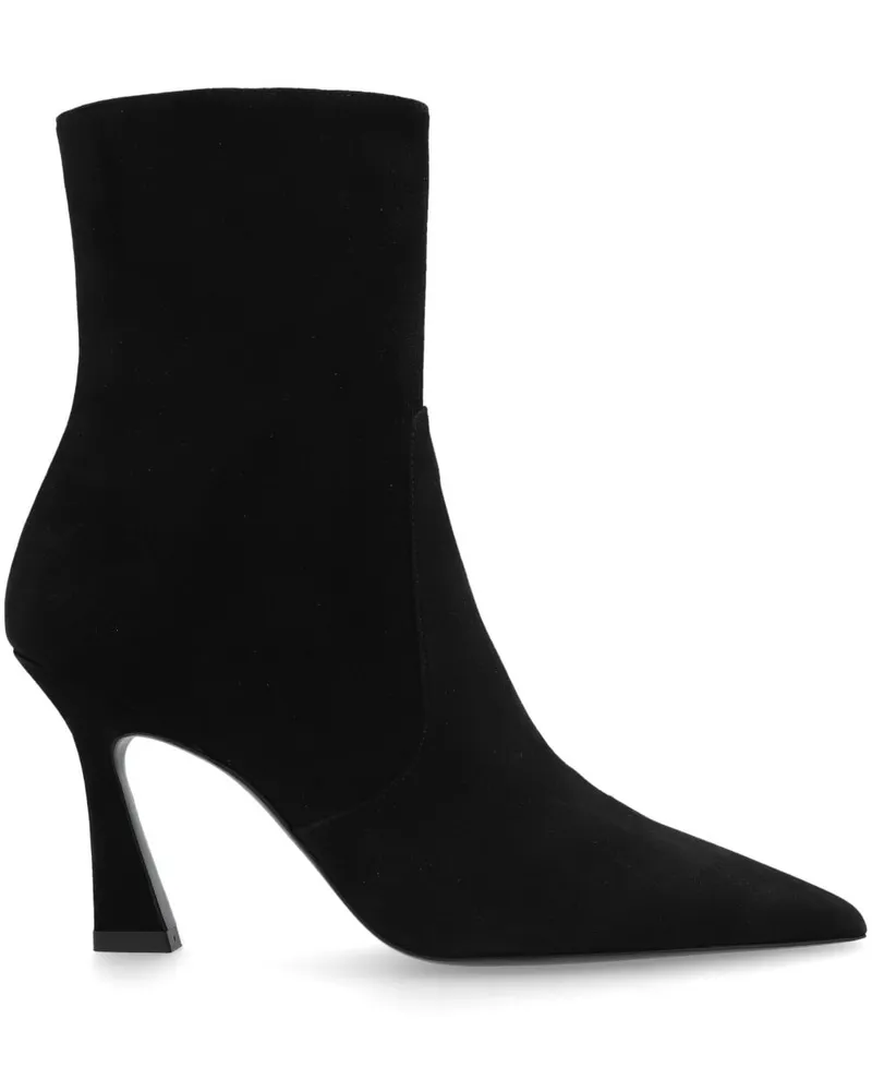 Stuart Weitzman Vinnie Stiefel 85mm - Schwarz Schwarz