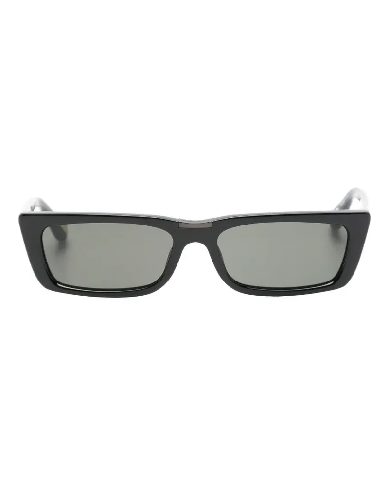 Linda Farrow Lucia rectangle-frame sunglasses - Schwarz Schwarz