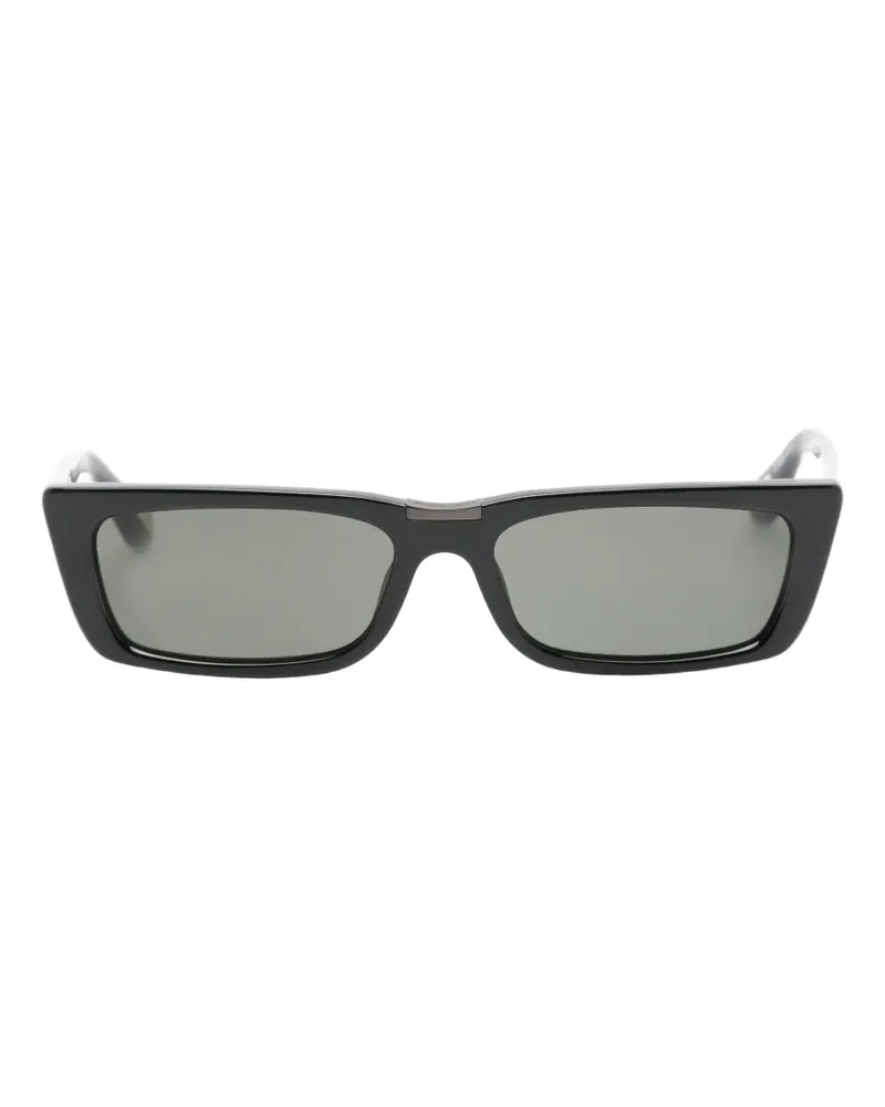 Linda Farrow Eckige Lucia Sonnenbrille - Schwarz Schwarz