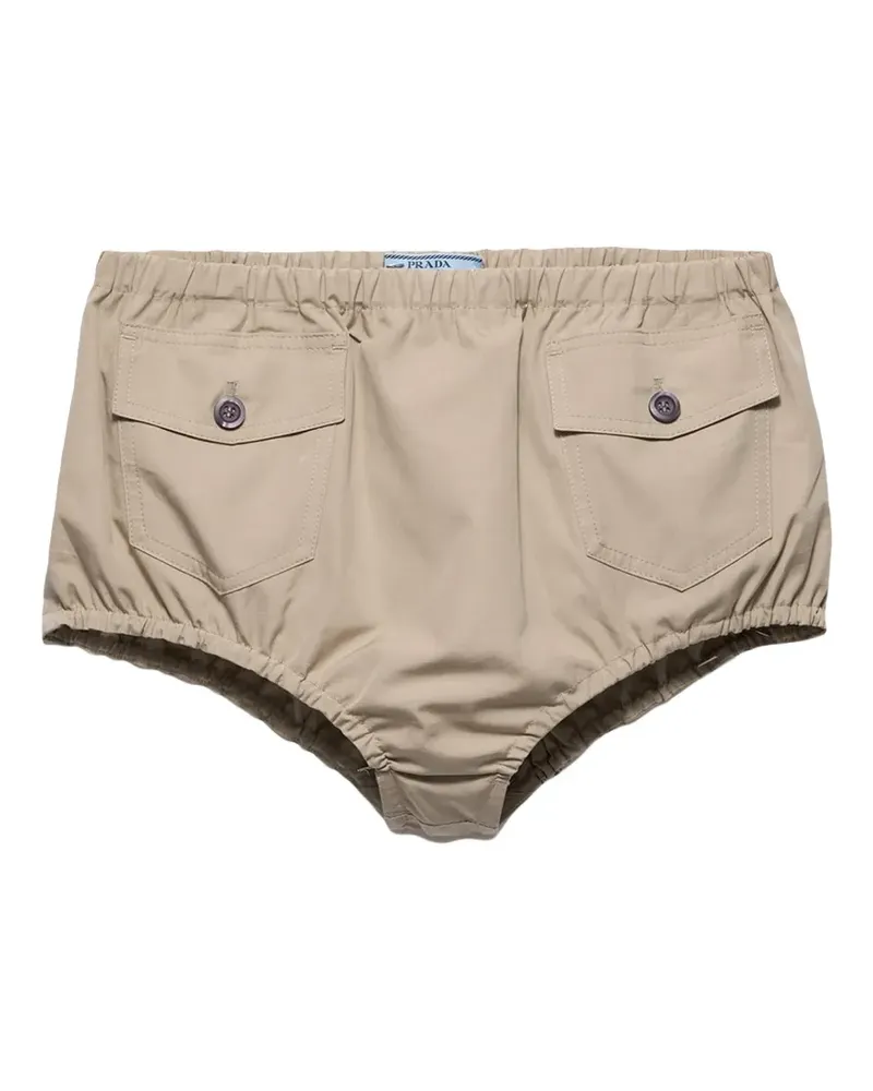 Prada poplin shorts - Nude Nude