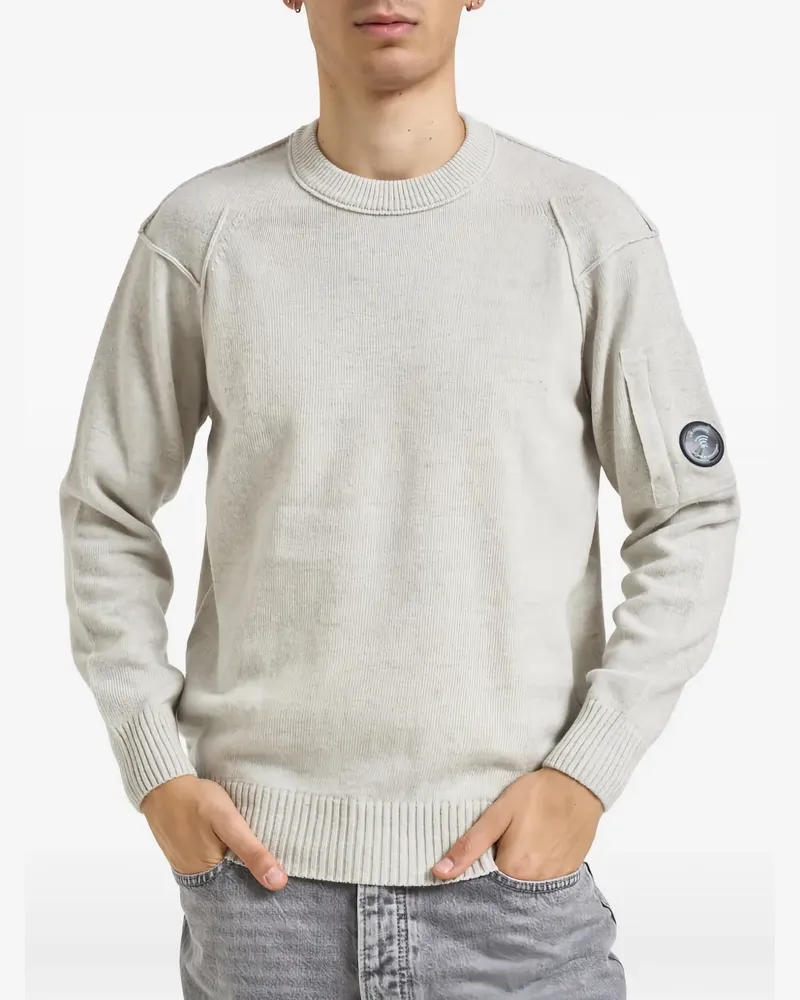 C.P. Company Pullover mit rundem Ausschnitt - Nude Nude