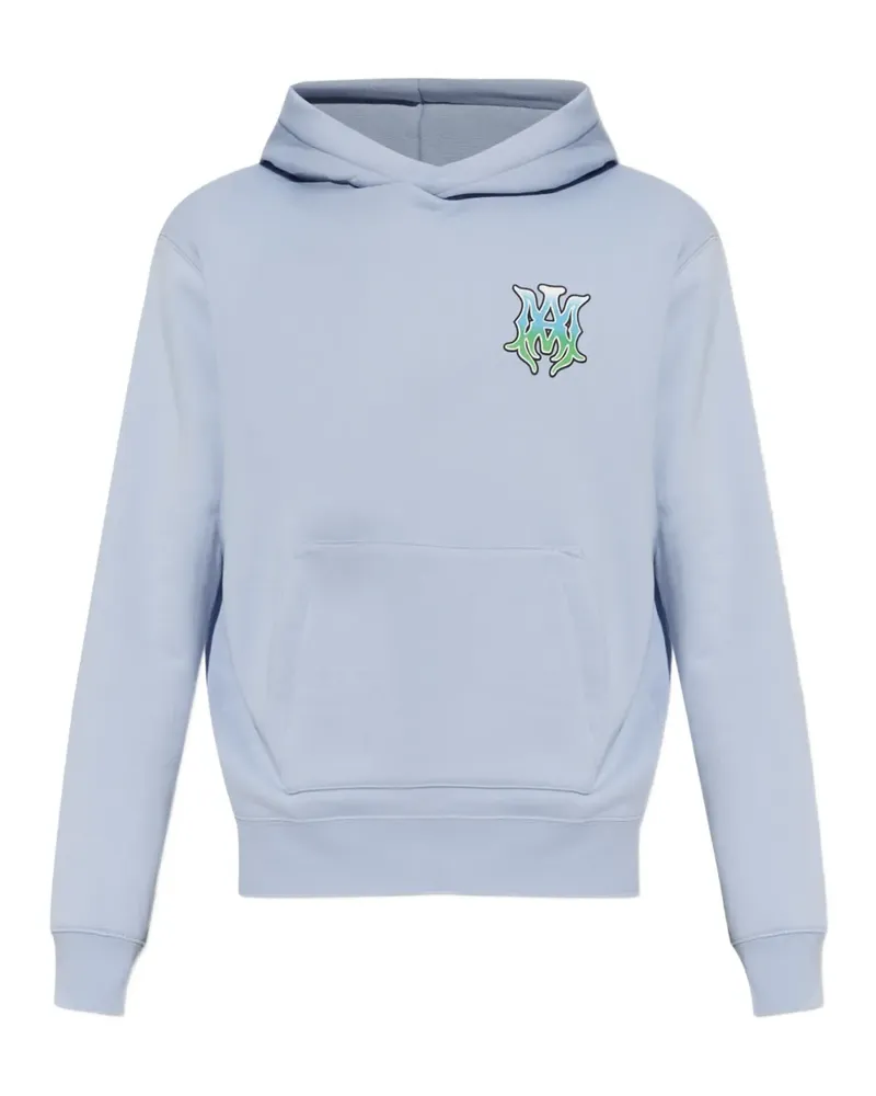 Amiri Hoodie mit Logo-Print - Blau Blau