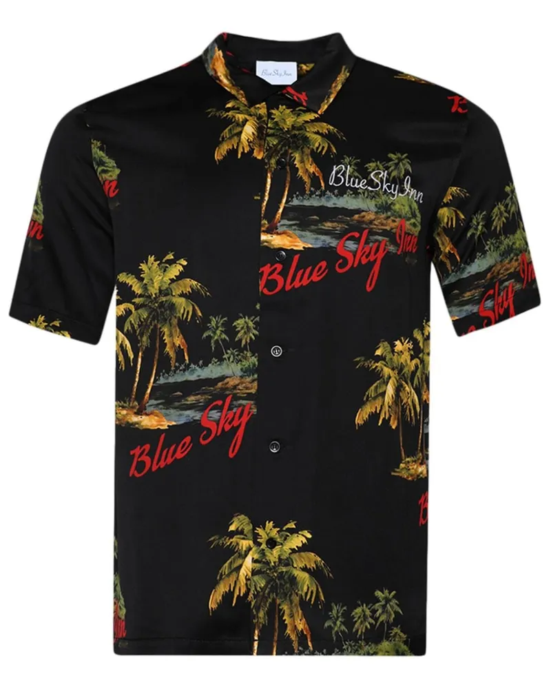 Blue Sky Inn Island Hemd - Schwarz Schwarz