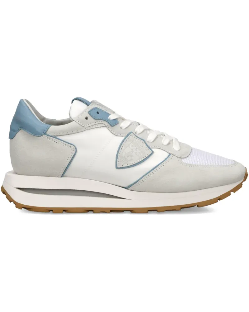 Philippe Model Tropez Haute Sneakers mit runder Kappe - Weiß Weiß