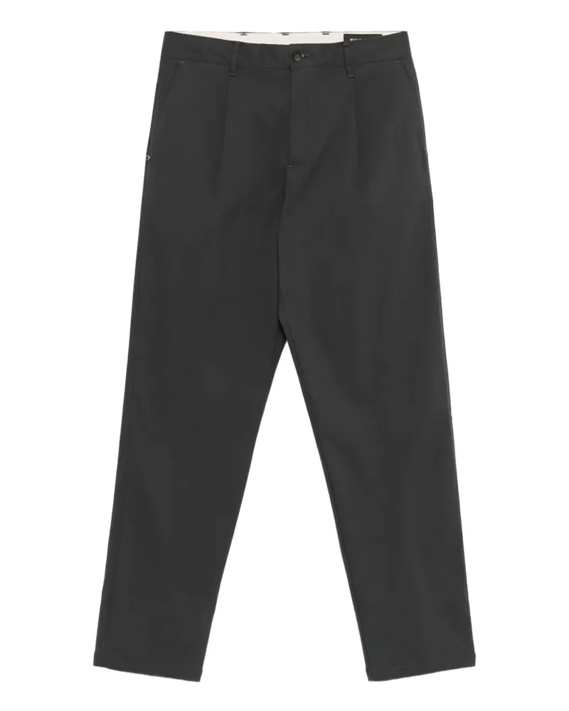 PLAN C Plissierte Hose - Grau Grau