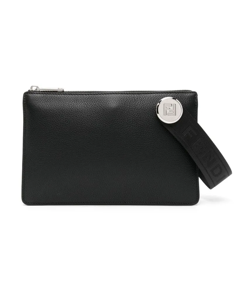 Fendi Roma Clutch - Schwarz Schwarz