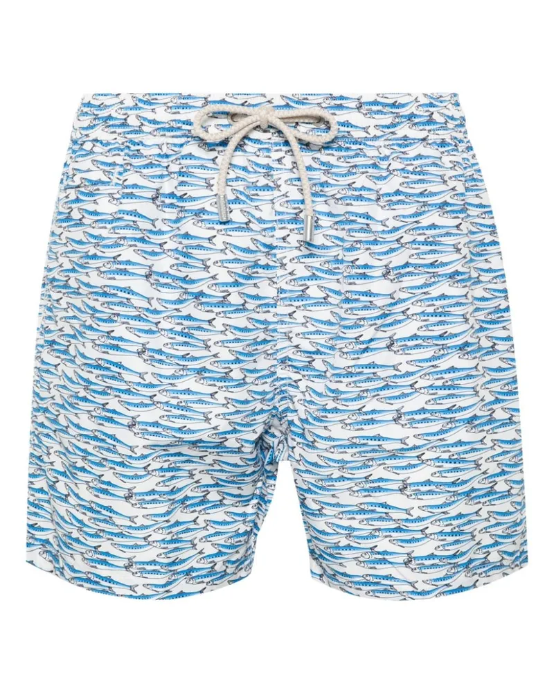 MC2 Saint Barth Lightning Micro Badeshorts Blau