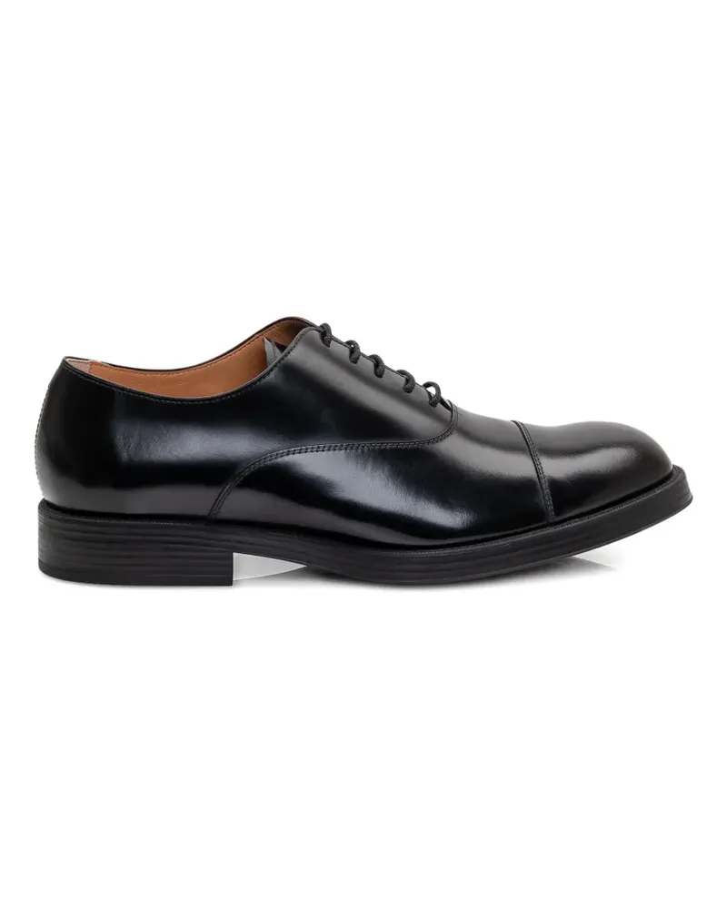 TOD'S black oxford shoes - Schwarz Schwarz