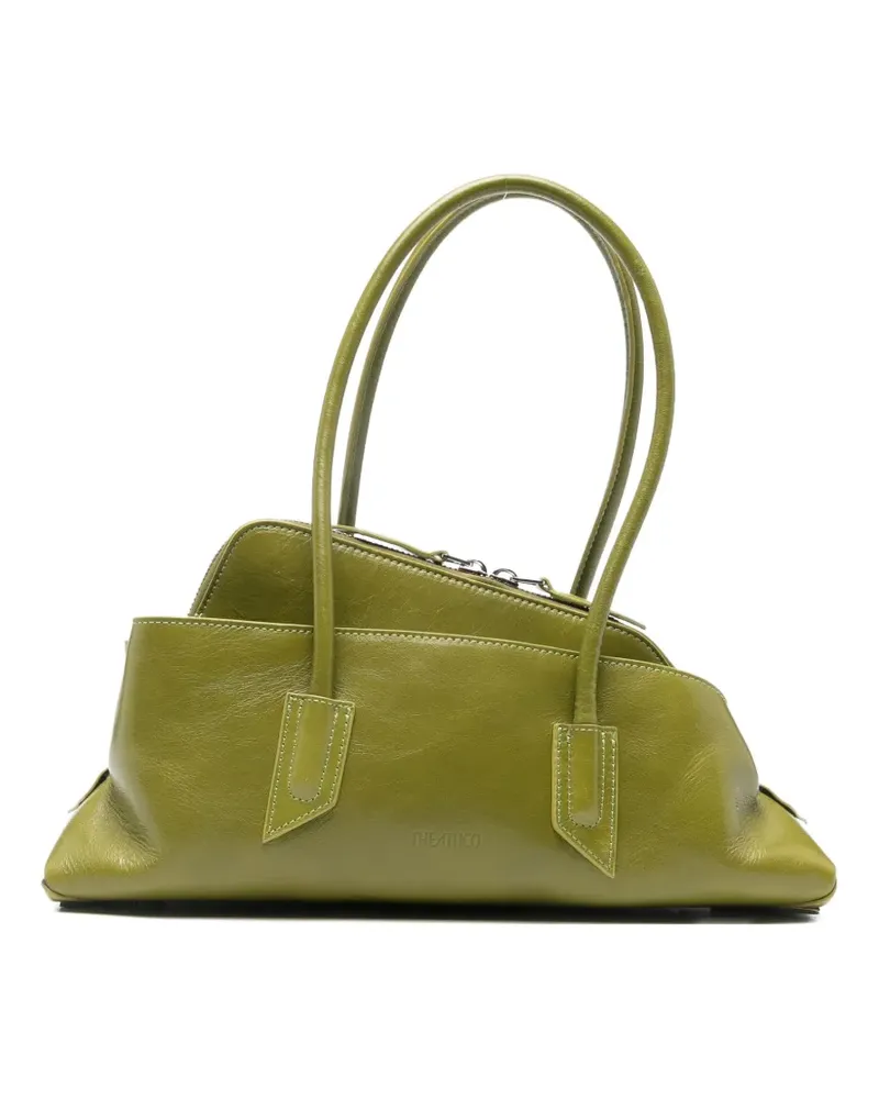 ATTICO small La Passeggiata top-handle bag - Grün Grün