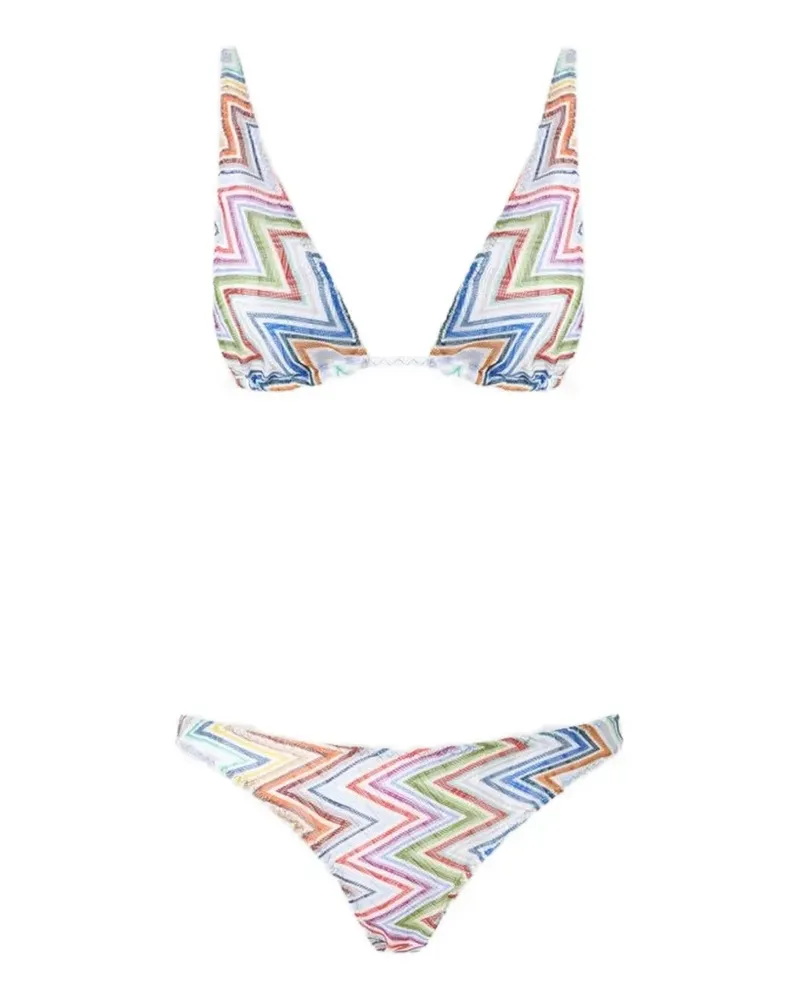 Missoni Gestrickter Bikini - Weiß Weiß