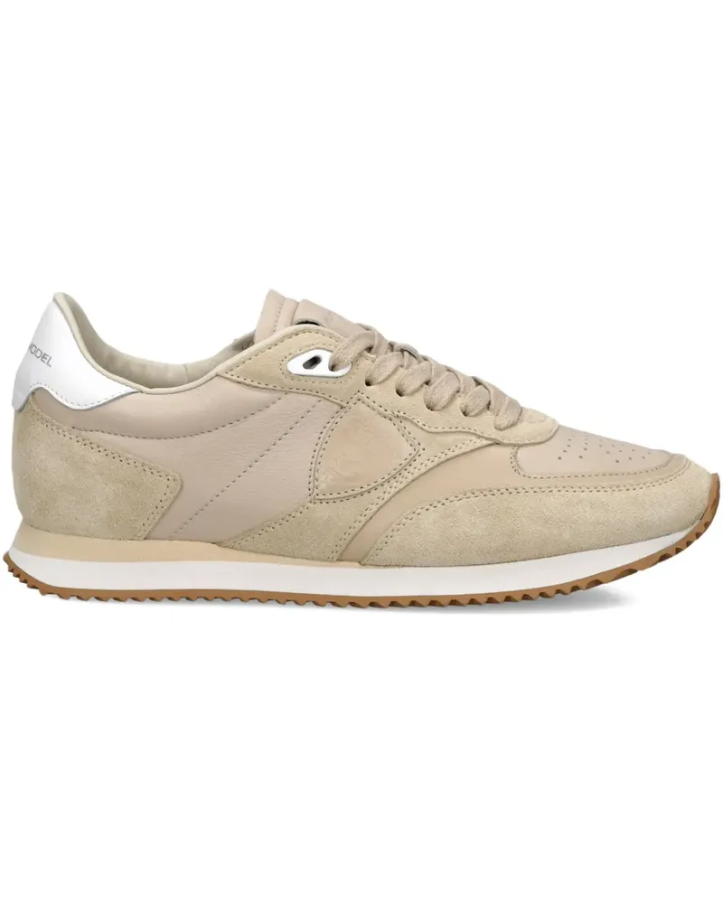 Philippe Model Perforierte Blville Sneakers - Nude Nude