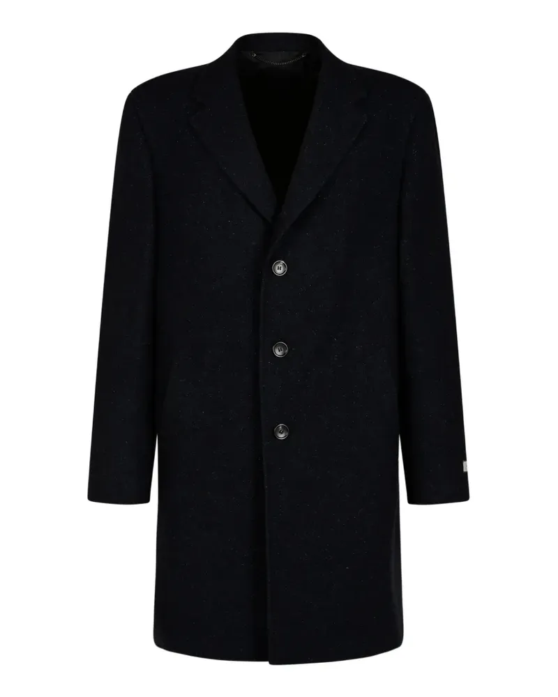 Canali Einreihiger Mantel - Blau Blau