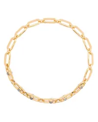 Missoma Zenyu Link Gemstone choker Gold