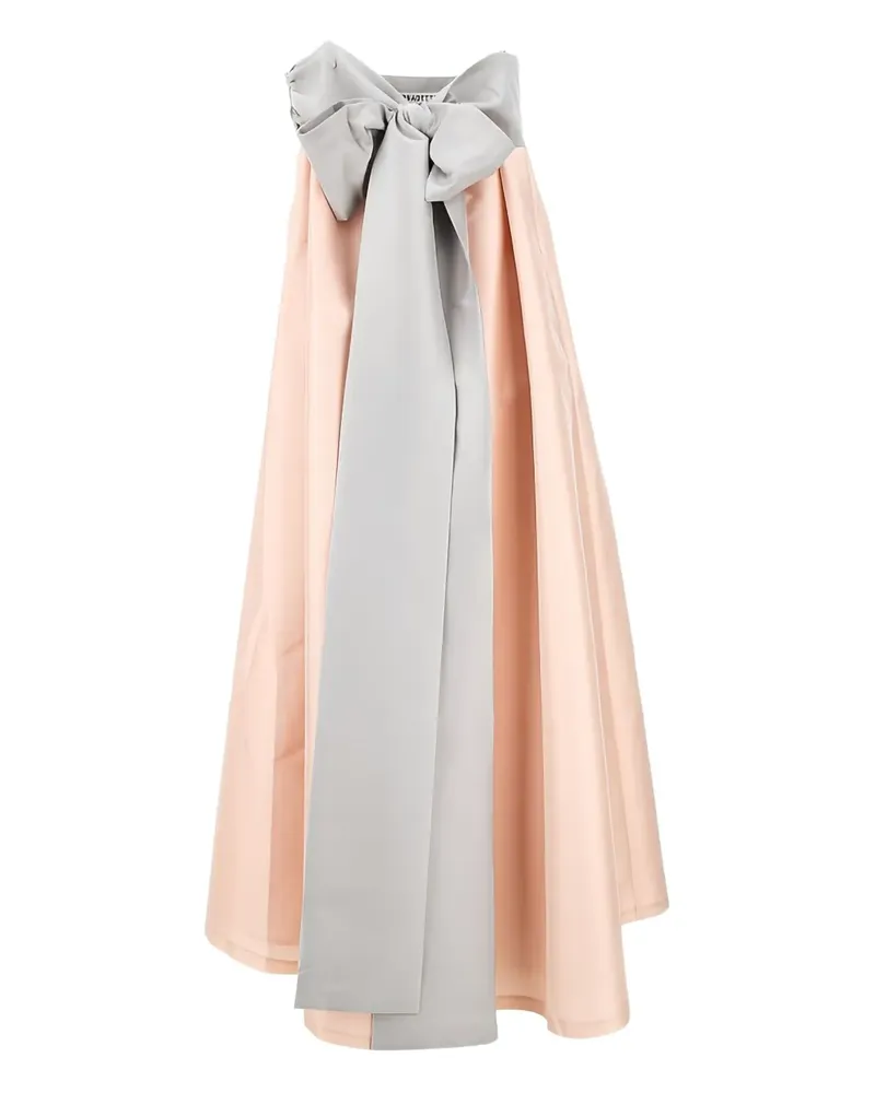 BERNADETTE bow-detail dress - Rosa Rosa