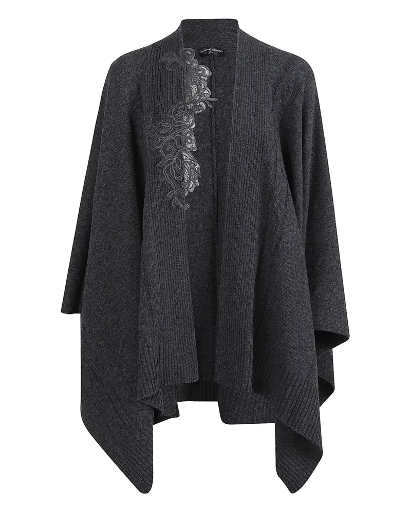Ermanno Scervino Bestickter Cardigan - Grau Grau