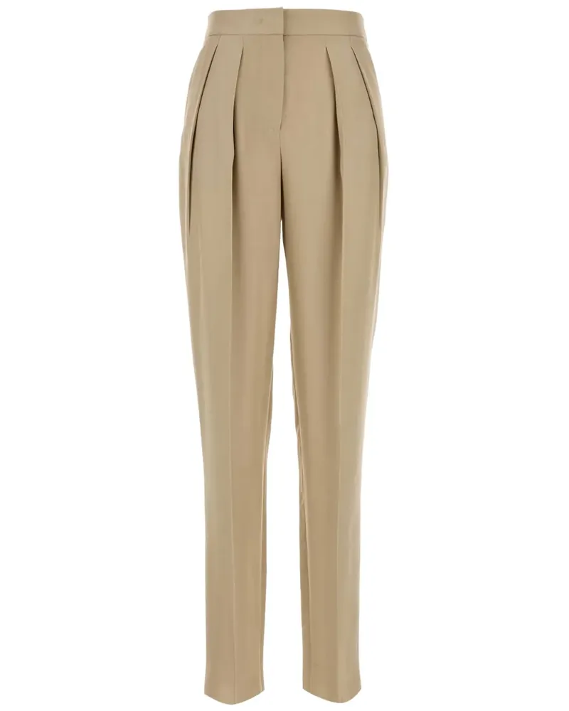 Giorgio Armani Hose aus Seide - Nude Nude