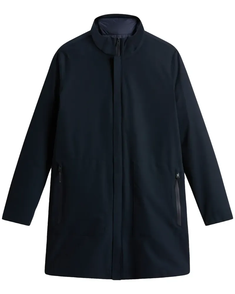 Woolrich Two Layers 2IN1 Trenchcoat - Blau Blau